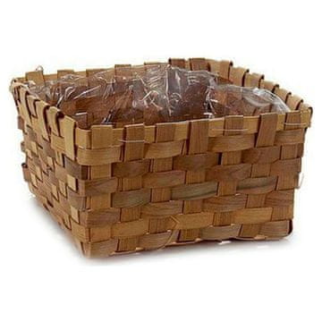 BigBuy Rastlinjak 8430852322340 Cane Brown 24 x 13 x 24 cm