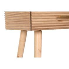 DKD Home Decor Konzola DKD Home Decor 100 x 40 x 76 cm Zlata svetlo rjava Paolownia les MDF Les