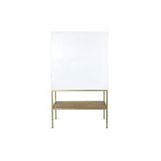 DKD Home Decor Bivak DKD Home Decor Golden Metal White Mango wood (91 x 44 x 152 cm)