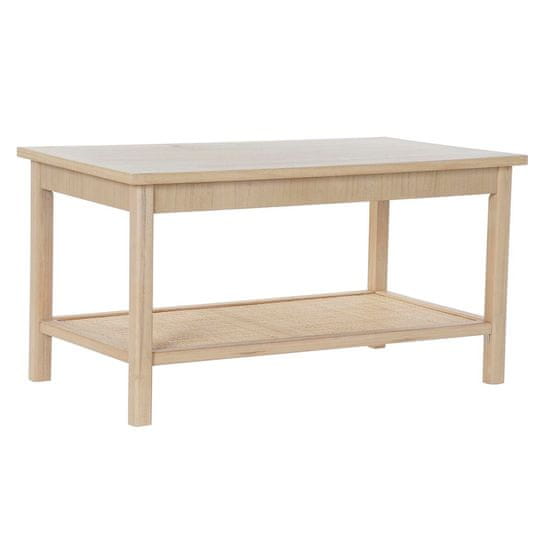 DKD Home Decor Sredinska miza DKD Home Decor 90 x 50 x 46 cm Naravni aluminij MDF Les