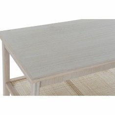 DKD Home Decor Sredinska miza DKD Home Decor 90 x 50 x 46 cm Naravni aluminij MDF Les