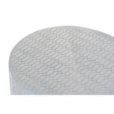 DKD Home Decor Naslon za noge DKD Home Decor Poliester Nebo modra Goba MDF Les (55 x 55 x 35 cm)