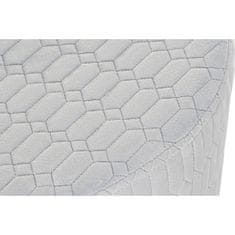 DKD Home Decor Naslon za noge DKD Home Decor Poliester Nebo modra Goba MDF Les (55 x 55 x 35 cm)