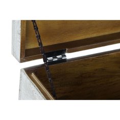 DKD Home Decor Prtljažnik DKD Home Decor Les Kovina (116 x 40 x 50 cm)