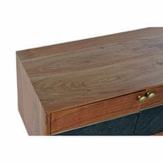DKD Home Decor TV pohištvo DKD Home Decor Brown Black Acacia (130 x 42 x 49 cm)