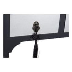 DKD Home Decor Predsobna miza s 3 predali DKD Home Decor 8424001737277 Fir Silver Black MDF Wood 96 x 26 x 80 cm