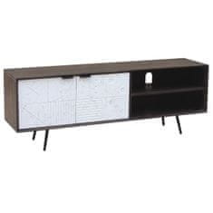 DKD Home Decor TV pohištvo DKD Home Decor Temno rjava 140 x 35 x 50 cm Mango les