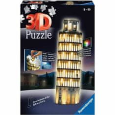 NEW 3D puzzle Ravensburger Tour De Pise Night Edition 216 Kosi