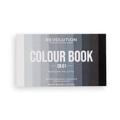 Makeup Revolution Paleta senčil za oči Color Book CB01 (Shadow Palette) 38,4 g