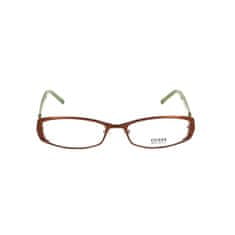 NEW Unisex Okvir za očala Guess GU1570-D96 ø 53 mm Rjava