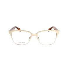 NEW Okvir za očala ženska Alexander McQueen AMQ-4257-8SO Zlat Havana