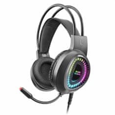 NEW Slušalke z mikrofonom Mars Gaming MH220 Črna