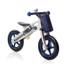 kolo brez pedal, leseno, modro