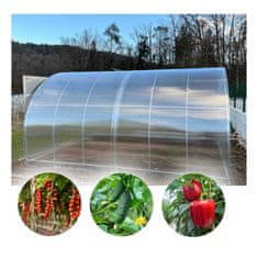 tim-dam Rastlinjak TITAN pocinkan 3x6m, Polikarbonat 4mm, 600 cm