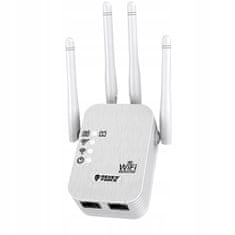 Dexxer Brezžični WIFI repeater router ojačevalnik signala 300Mb/s WPS WISP 2,4 GHz