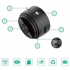 Hitelektro Akumulatorska brezžična magnetna mini USB spletna spy kamera
