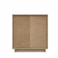 BigBuy Pohištvo za shranjevanje Naravni les Bela (88,9 x 34,2 x 88,1 cm)