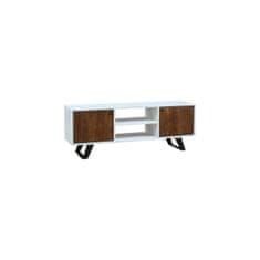 DKD Home Decor TV pohištvo DKD Home Decor Bela 135 x 35 x 40 cm Kovina Mango les