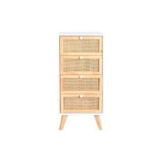 DKD Home Decor Komoda DKD Home Decor Beli ratan les Paolownia 40 x 30 x 90 cm