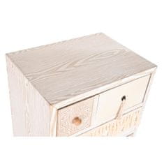 DKD Home Decor Komoda DKD Home Decor Fir Natural Cotton White (48 x 35 x 89 cm)
