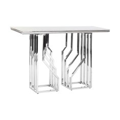 DKD Home Decor Konzola DKD Home Decor Crystal Steel (120 x 40 x 78 cm)