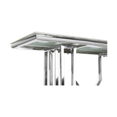 DKD Home Decor Konzola DKD Home Decor Crystal Steel (120 x 40 x 78 cm)