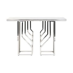 DKD Home Decor Konzola DKD Home Decor Crystal Steel (120 x 40 x 78 cm)