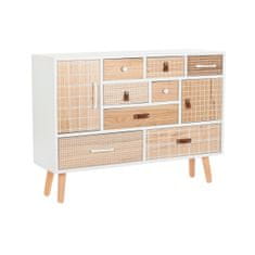 DKD Home Decor Bivak DKD Home Decor Bela Naravni les Paolownia 95 x 26 x 67,5 cm