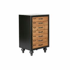 DKD Home Decor Komoda DKD Home Decor Fir Natural Black Vintage (47 x 38 x 77 cm)
