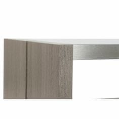 DKD Home Decor Sredinska miza DKD Home Decor Crystal Aluminium Oak Tempered Glass (120 x 60 x 37,5 cm)