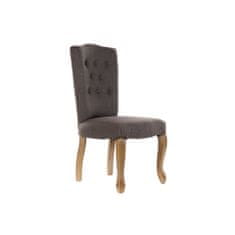 DKD Home Decor Jedilni stol DKD Home Decor 52 x 53 x 103 cm Temno siva