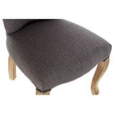 DKD Home Decor Jedilni stol DKD Home Decor 52 x 53 x 103 cm Temno siva
