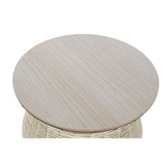 DKD Home Decor Sredinska miza DKD Home Decor Črna naravna kovina železo MDF les 30 x 40 cm 54 x 54 x 40 cm
