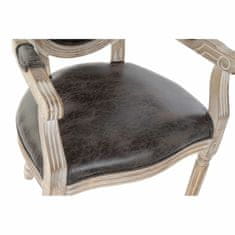DKD Home Decor Jedilni stol DKD Home Decor Brown Multicolor Natural 55 x 46 x 96 cm