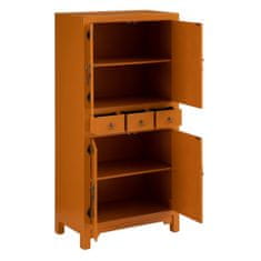BigBuy Bivak NEW ORIENTAL 63 x 33 x 131 cm Oranžna DMF