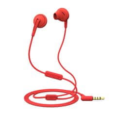 NEW Slušalke z mikrofonom Energy Sistem 447176 3 mW Rdeča Raspberry