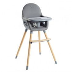 BabyGO jedilni stol Scandi Grey