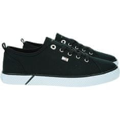 Tommy Hilfiger Čevlji črna 39 EU Vulc Canvas