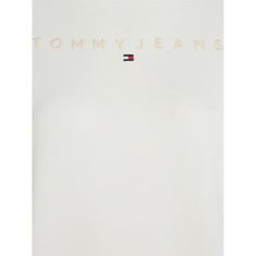 Tommy Hilfiger Športni pulover bela 158 - 162 cm/XS DW0DW17793YBH