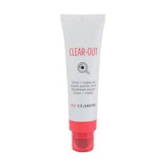Clarins Clear-Out Blackhead Expert Stick + Mask čistilna maska in piling 50 ml za ženske