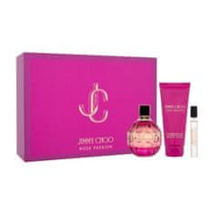 Jimmy Choo Rose Passion Set parfumska voda 100 ml + parfumska voda 7,5 ml + losjon za telo 100 ml za ženske