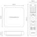 Thomson android box 240G/ 4K Ultra HD/ H.265/HEVC/ HDR10/ NETFLIX/ HBO/ Disney+/ HDMI/ USB/ LAN/ Wi-Fi/ BT/ Android TV12