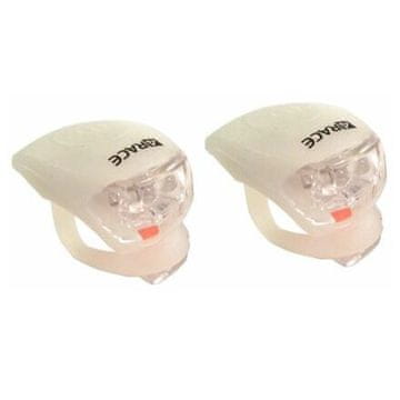 4Race Komplet sprednjih/zadnjih utripalnikov bela različica 24373