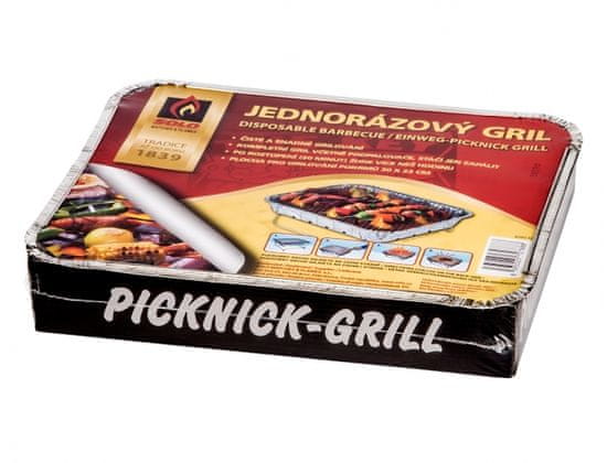 Žar za enkratno uporabo SOLO+ oglje 400g