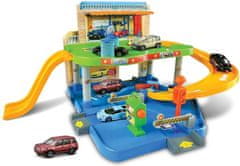 BBurago - Ulični požar, Garaža z garažo + avto, 1:43