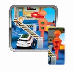 BBurago - Ulični požar, Garaža z garažo + avto, 1:43