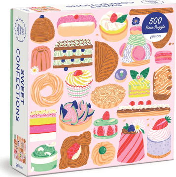 Galison Kvadratna sestavljanka Sladke sladkarije 500 kosov