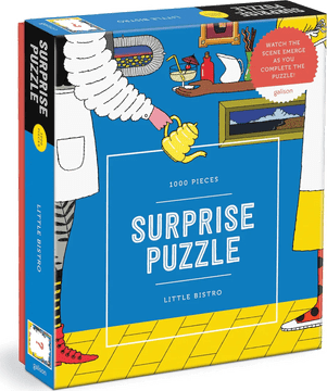 Galison Sestavljanka presenečenja Mali bistro 1000 kosov