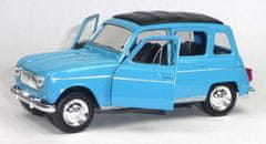 Welly Reverzibilen avto Renault 4 modra