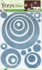 Legler Majhne noge nalepke srebrni krogi